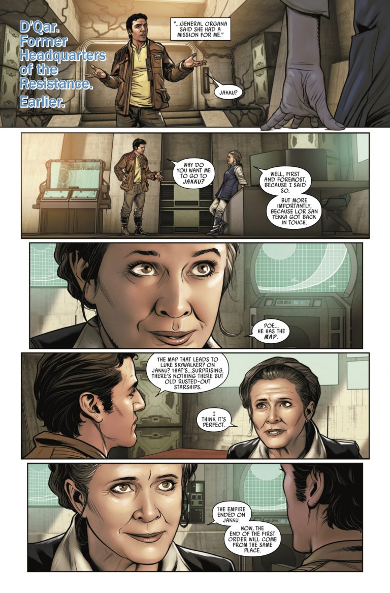 Vorschauseiten zu Poe Dameron #25