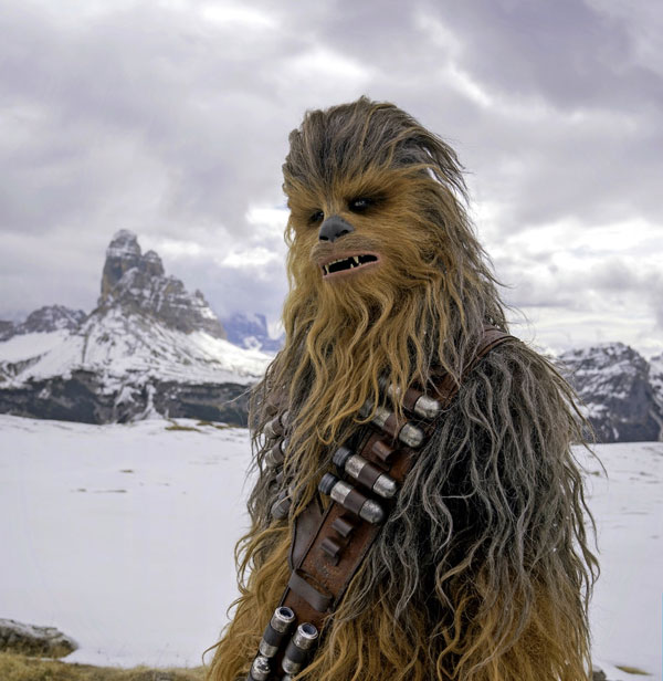 Chewbacca in Solo: A Star Wars Story