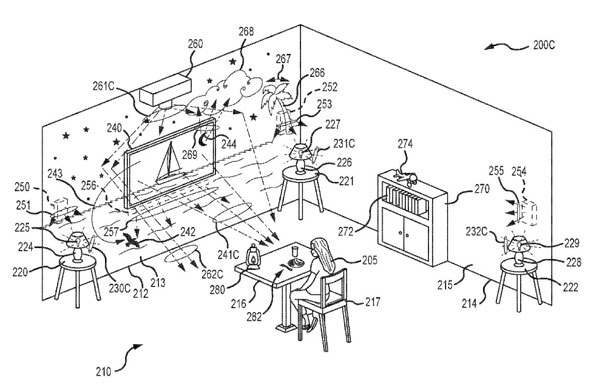 Das Patent für ein immersives Hotelzimmer