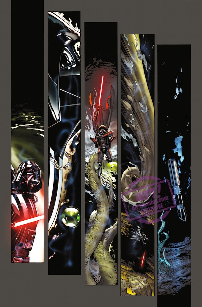 Vorschauseiten zu Darth Vader #15: Burning Seas, Part 3