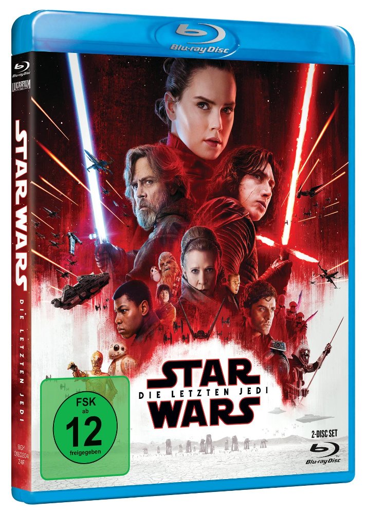 Die letzten Jedi - Blu-ray - Cover