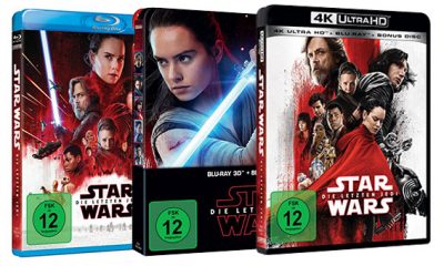 Heimkinoauswertung von Die letzten Jedi erschienen!
