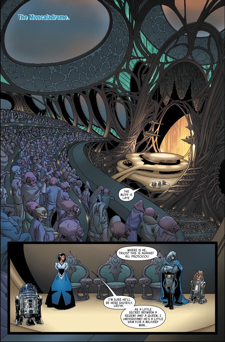 Vorschauseiten zu Star Wars #47: Mutiny at Mon Cala