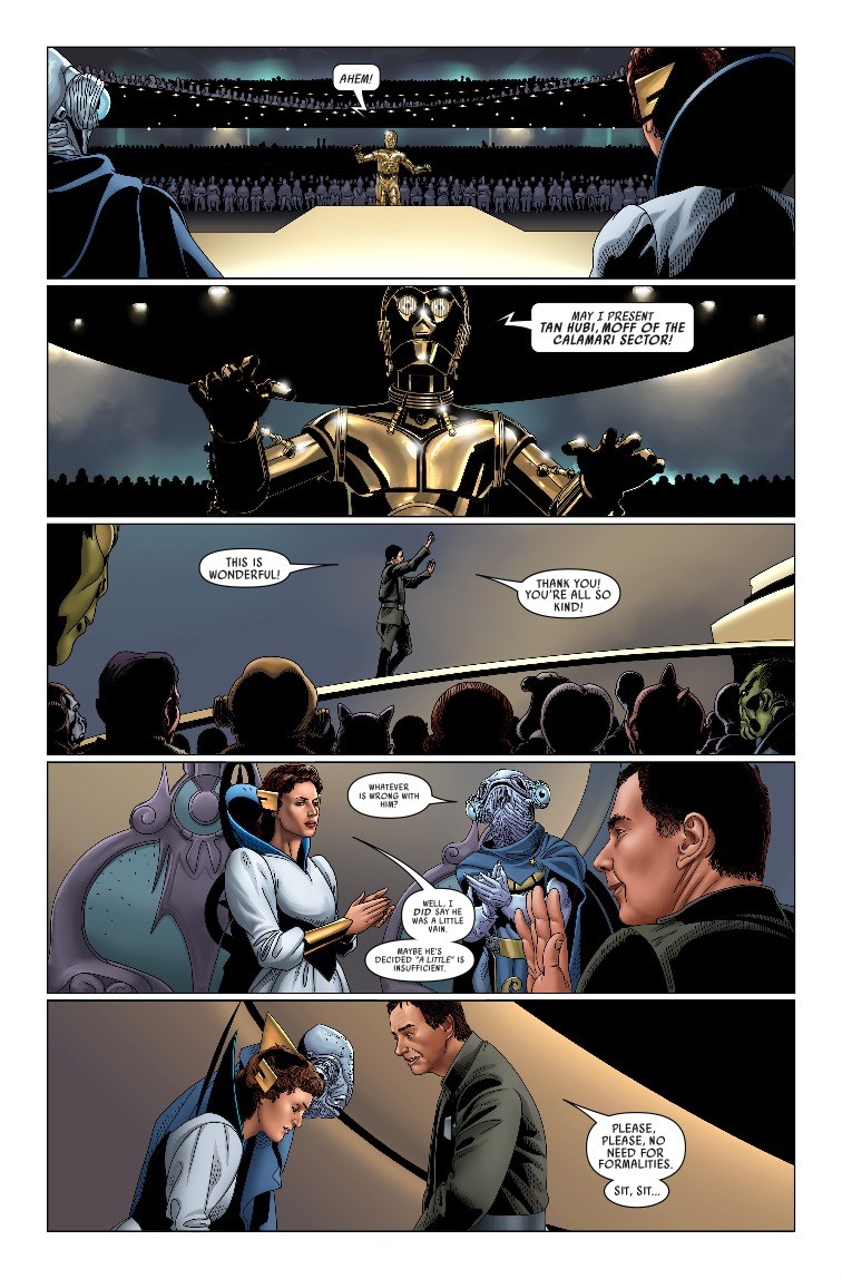 Vorschauseiten zu Star Wars #47: Mutiny at Mon Cala