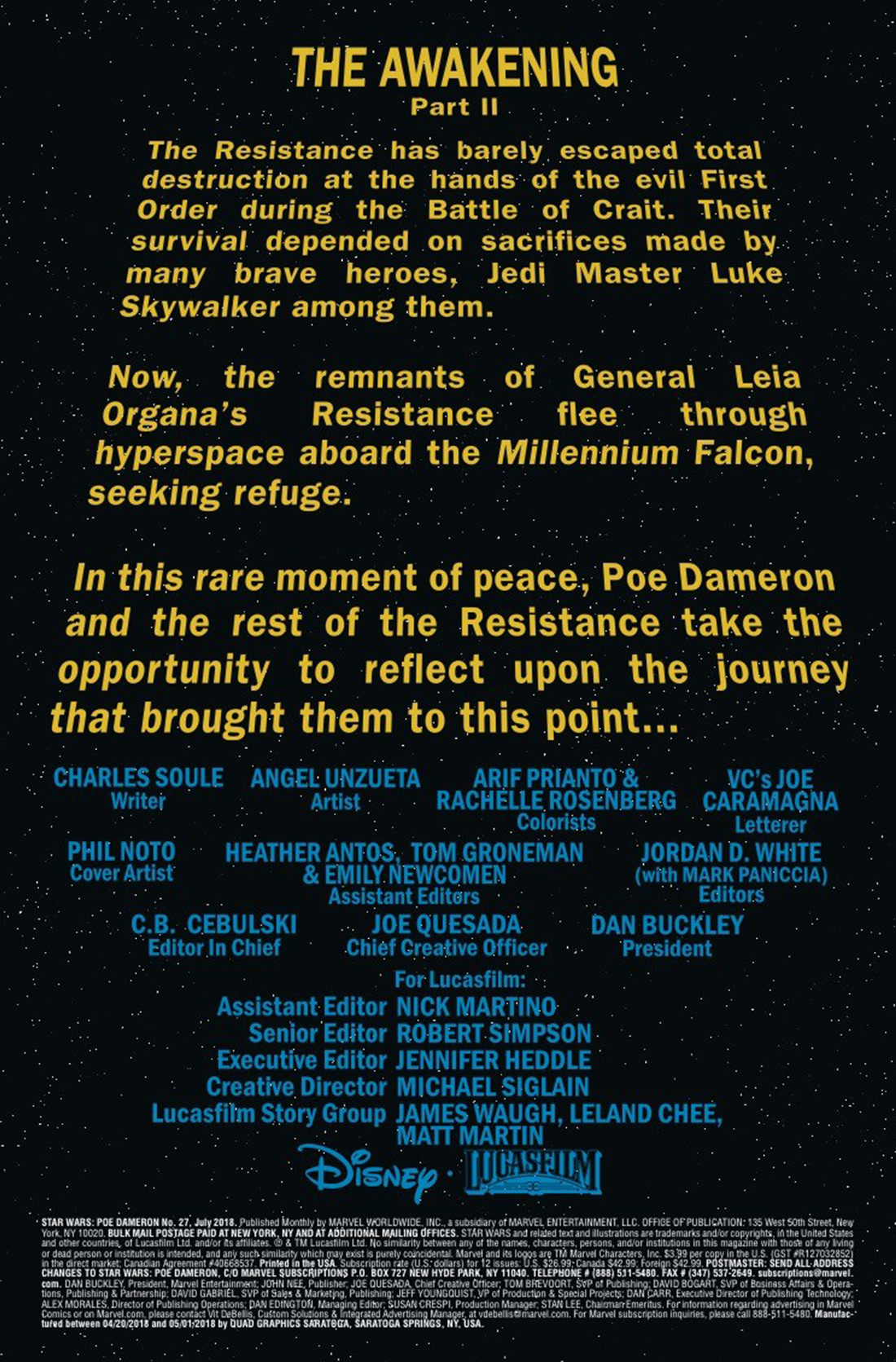 Poe Dameron #27