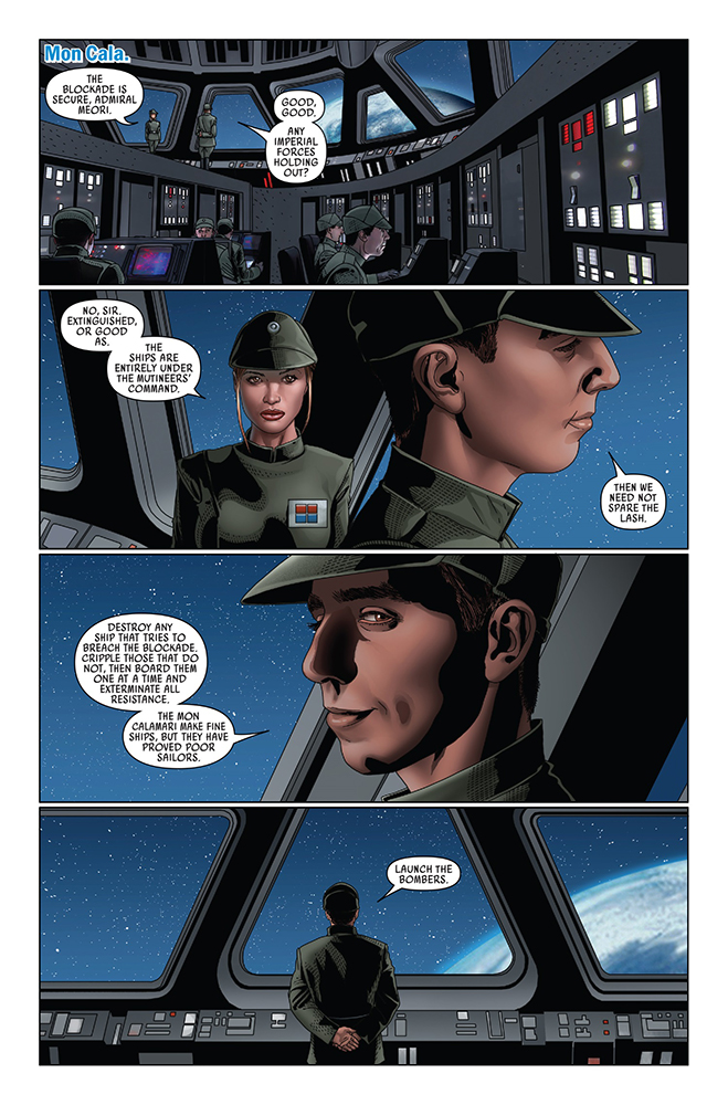 Vorschauseiten zu Star Wars #49: Mutiny at Mon Cala