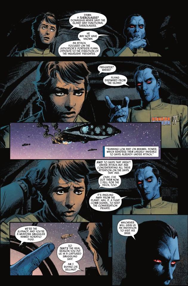 Vorschauseiten zu Thrawn #5