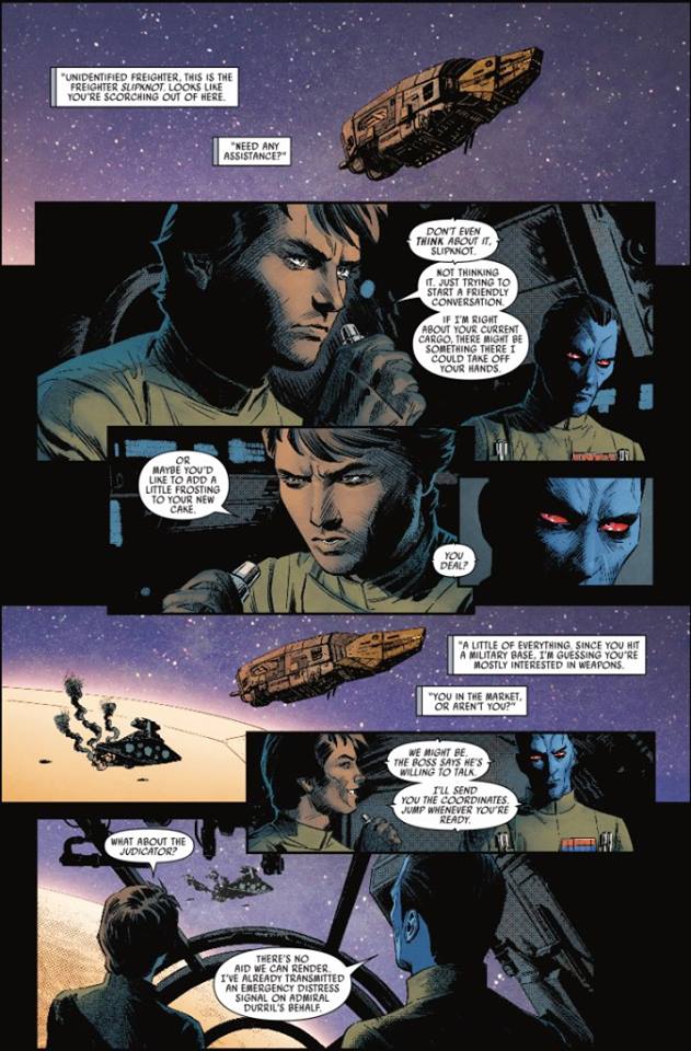 Vorschauseiten zu Thrawn #5