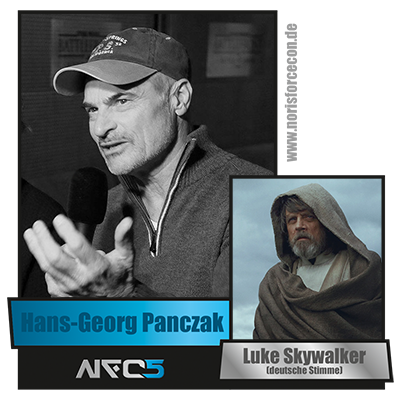 Synchronsprecher von Leia und Luke auf der 5. Noris Force Con