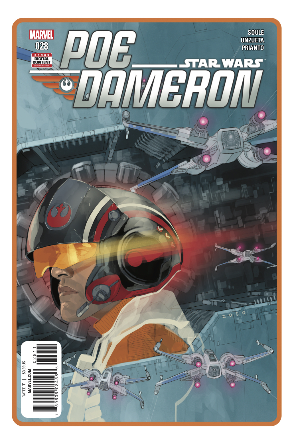 Cover zu Poe Dameron #28: The Awakening, Part 3