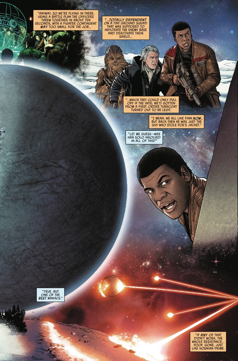 Vorschauseiten zu Poe Dameron #28: The Awakening, Part 3