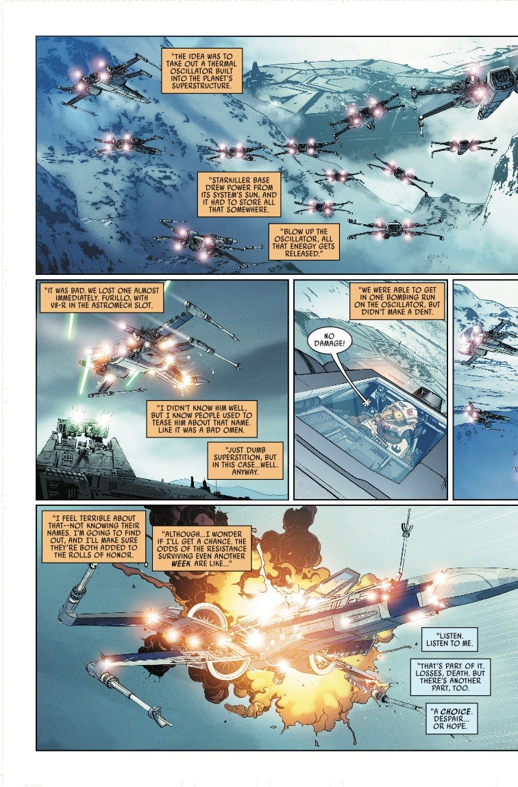 Vorschauseiten zu Poe Dameron #28: The Awakening, Part 3