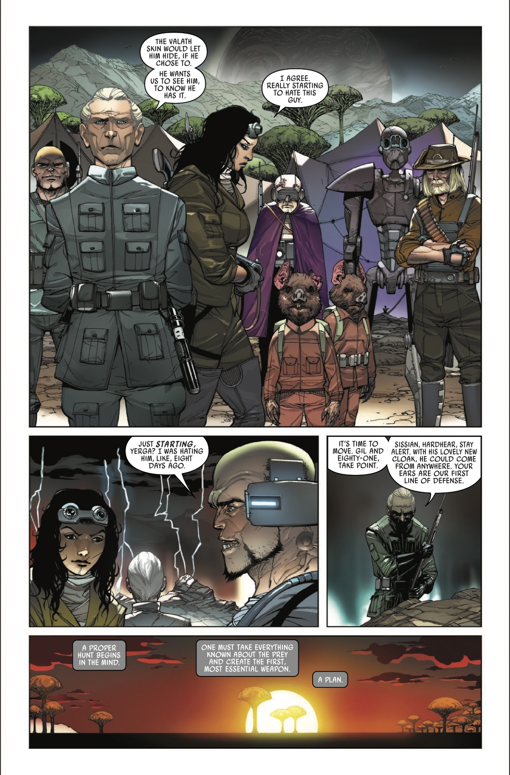 Vorschauseiten zu Darth Vader #18