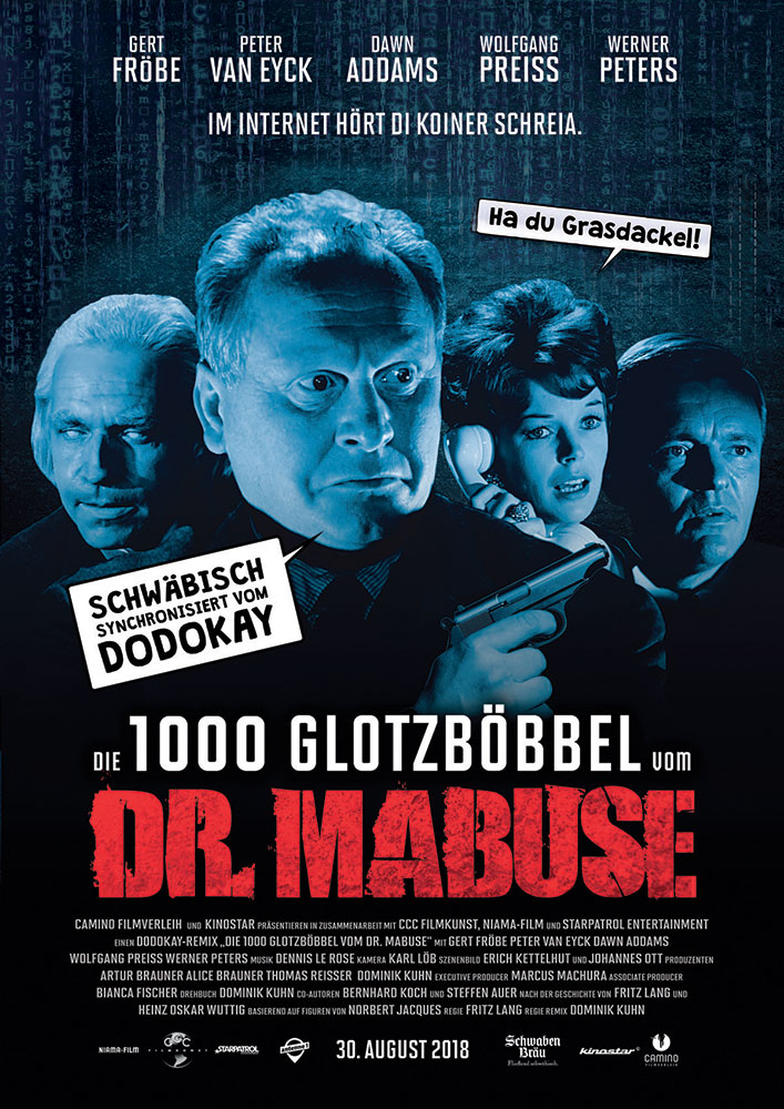 Die 1000 Glotzböbbel vom Dr. Mabuse - Poster
