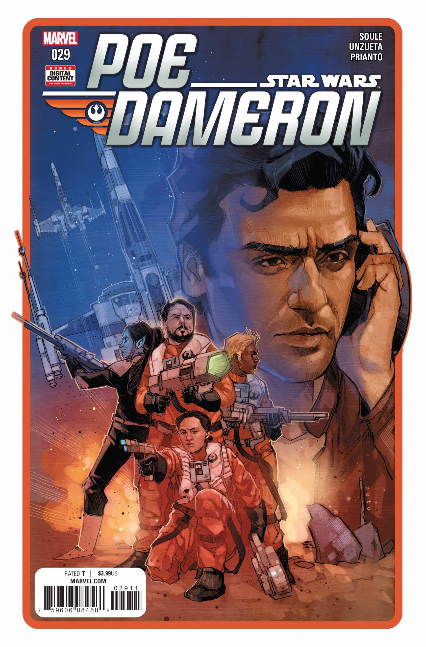 Cover zu Poe Dameron #29: The Awakening, Part 3