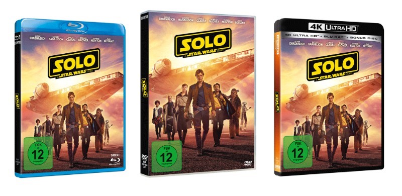 Die Heimkinoveröffentlichung von Solo