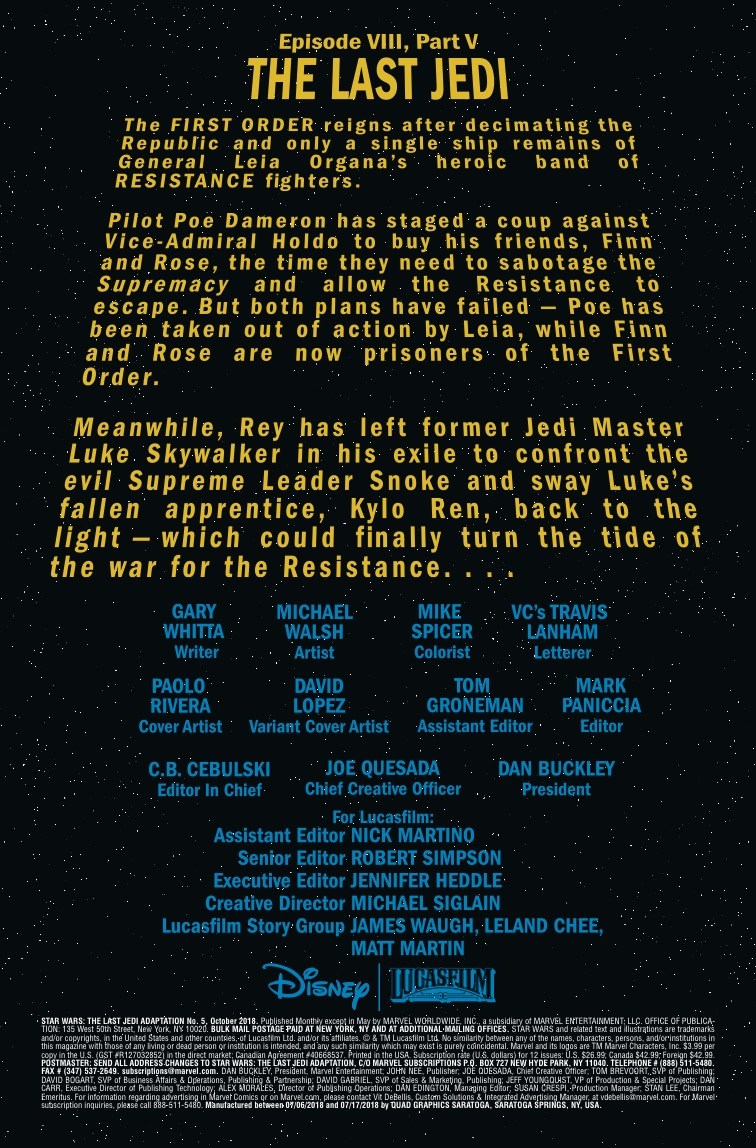 Vorschauseiten zu The Last Jedi #5