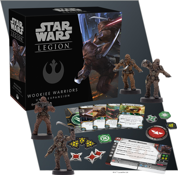 Star Wars: Legion - Wookiee-Krieger