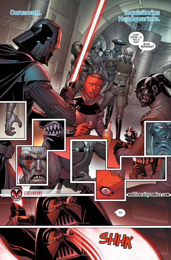 Vorschauseiten zu Darth Vader #20