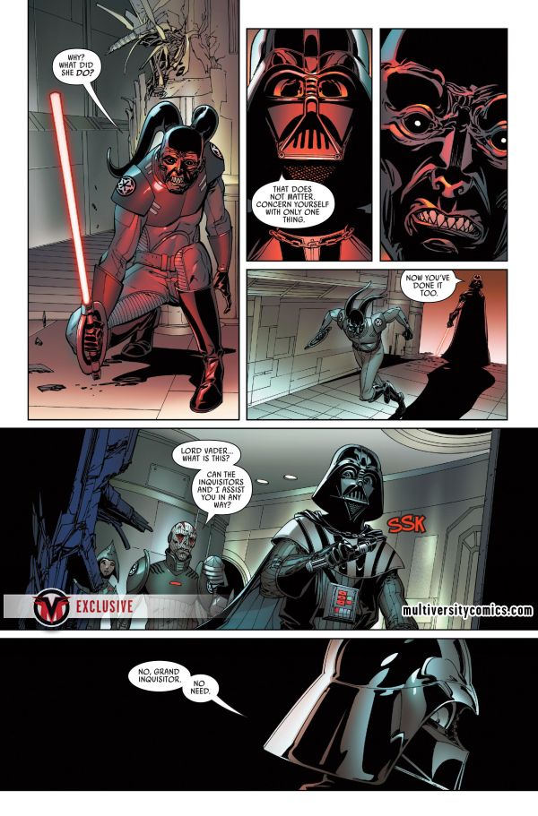 Vorschauseiten zu Darth Vader #20