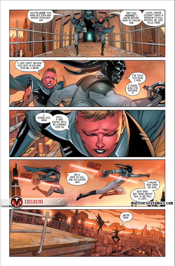 Vorschauseiten zu Darth Vader #20
