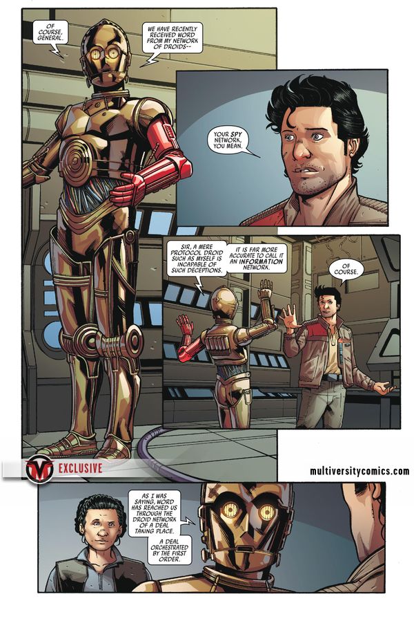 Vorschauseiten zu Poe Dameron Annual #2