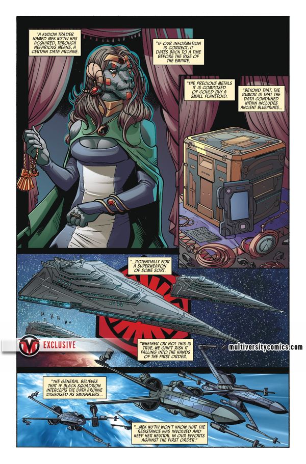 Vorschauseiten zu Poe Dameron Annual #2