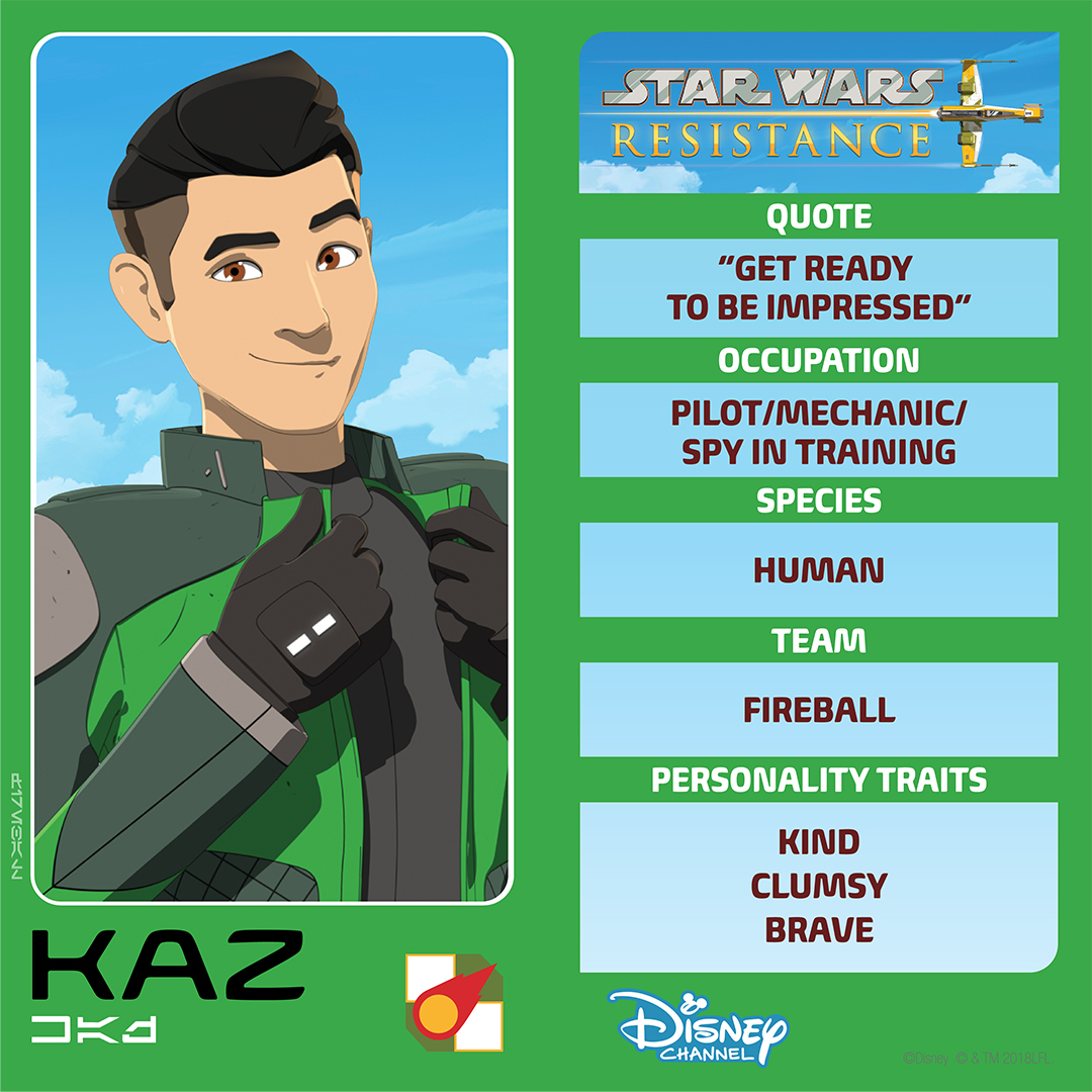 Star Wars Resistance: Kaz