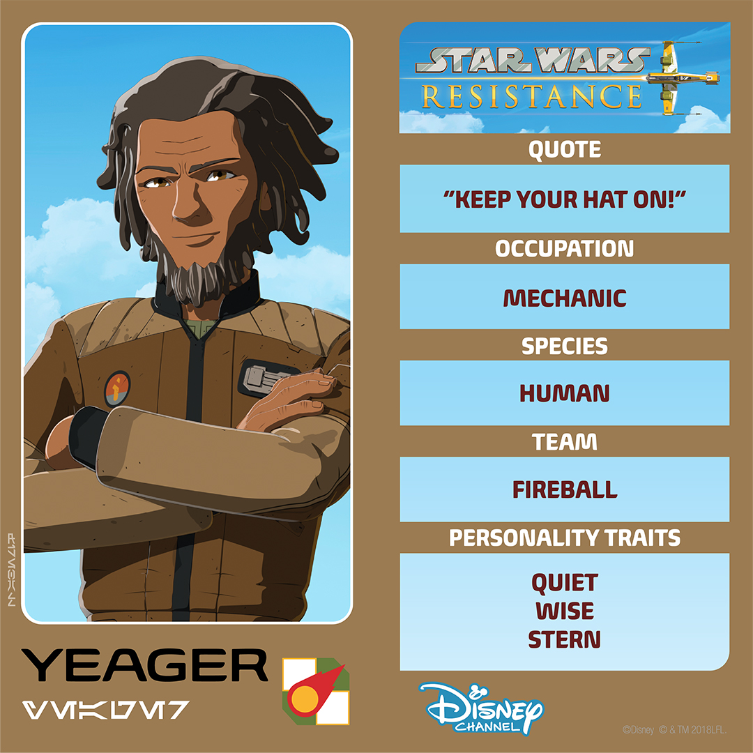 Star Wars Resistance: Yeager