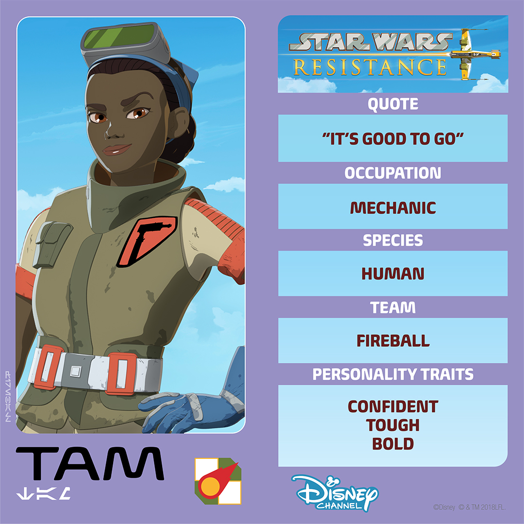 Star Wars Resistance: Tam