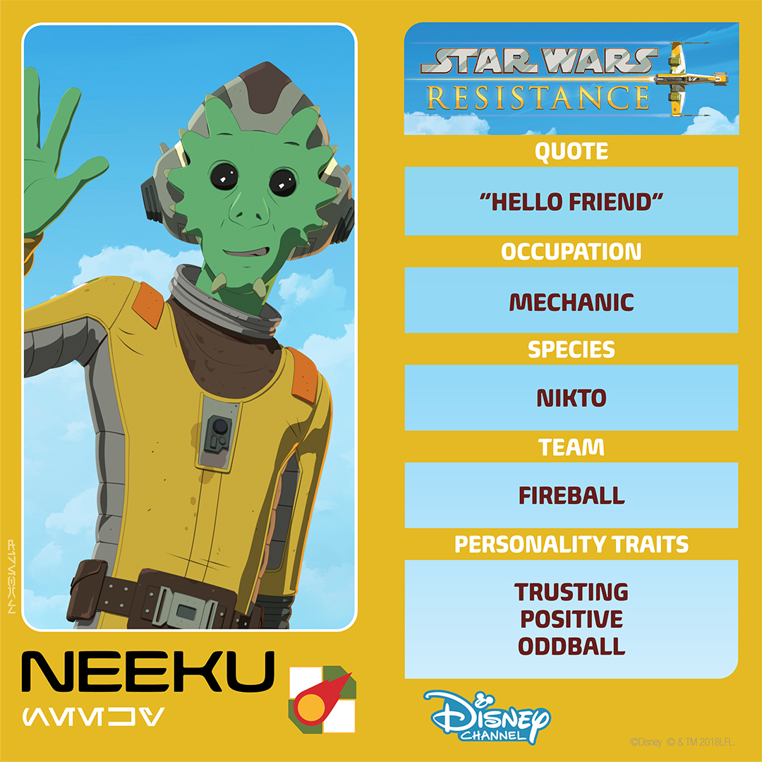Star Wars Resistance: Neeku