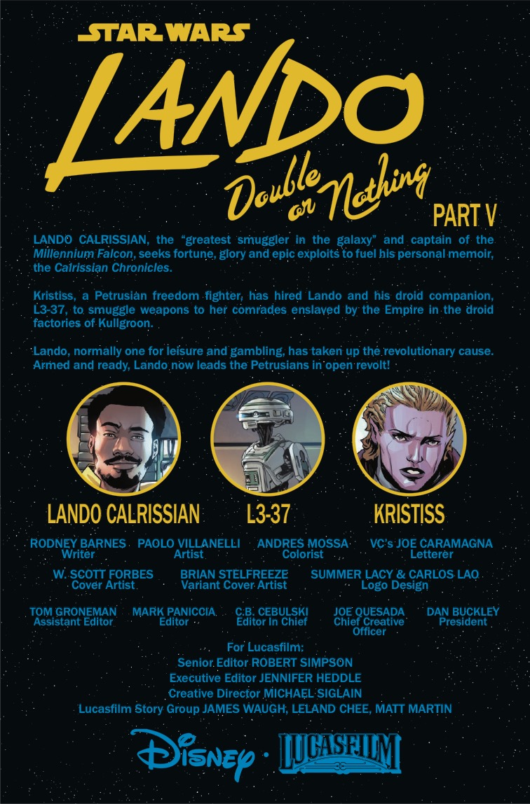 Vorschauseiten zu Lando: Double or Nothing #5