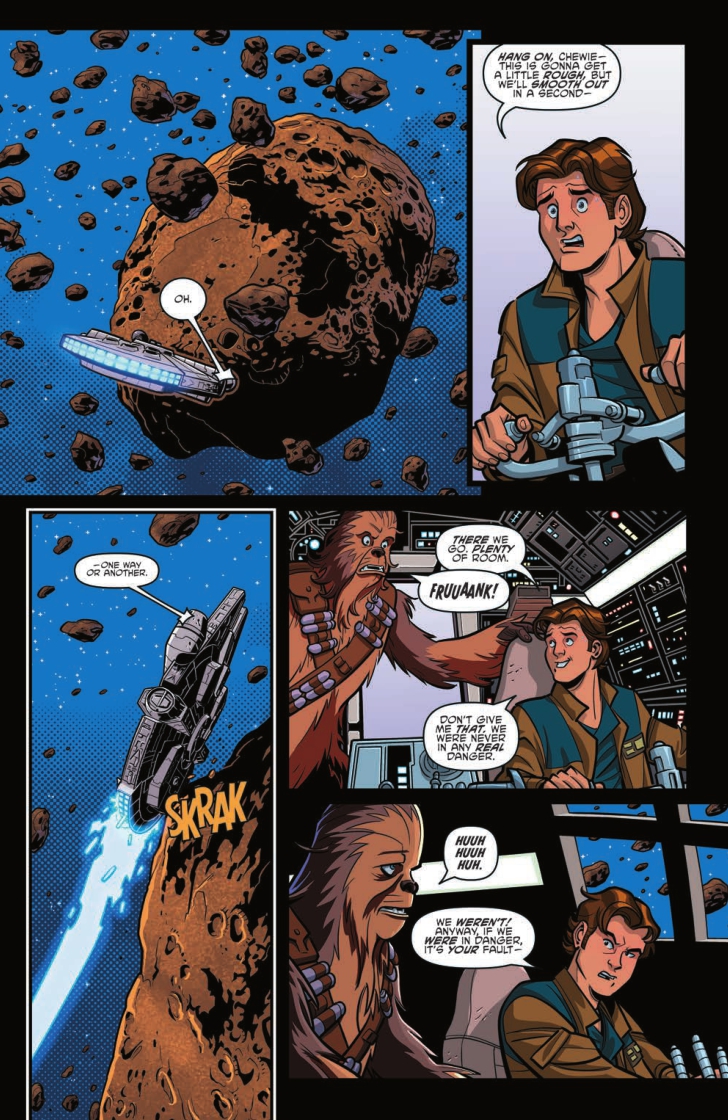 Vorschauseiten zu Star Wars Adventures #14