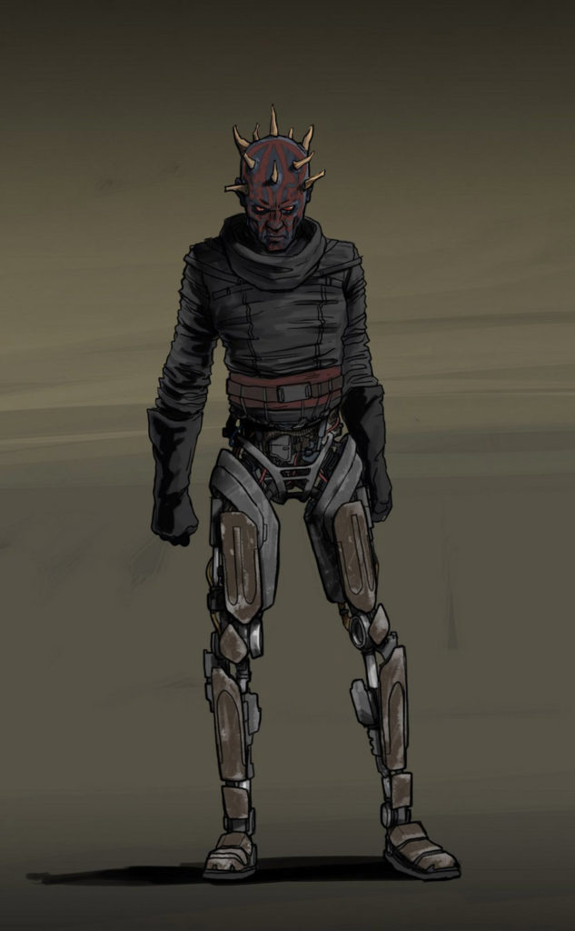 Darth Maul Konzeptzeichnungen #2