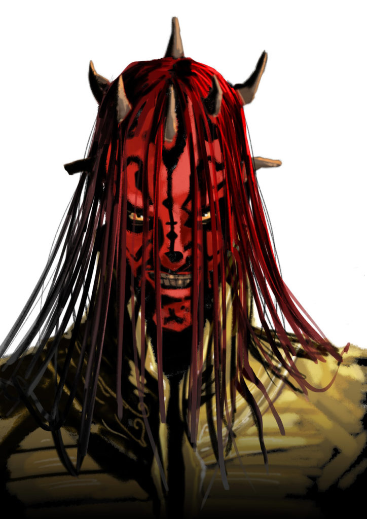 Darth Maul Konzeptzeichnungen #8