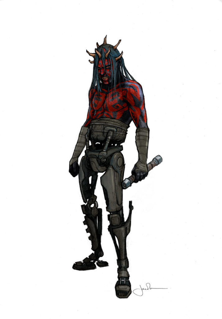 Darth Maul Konzeptzeichnungen #9