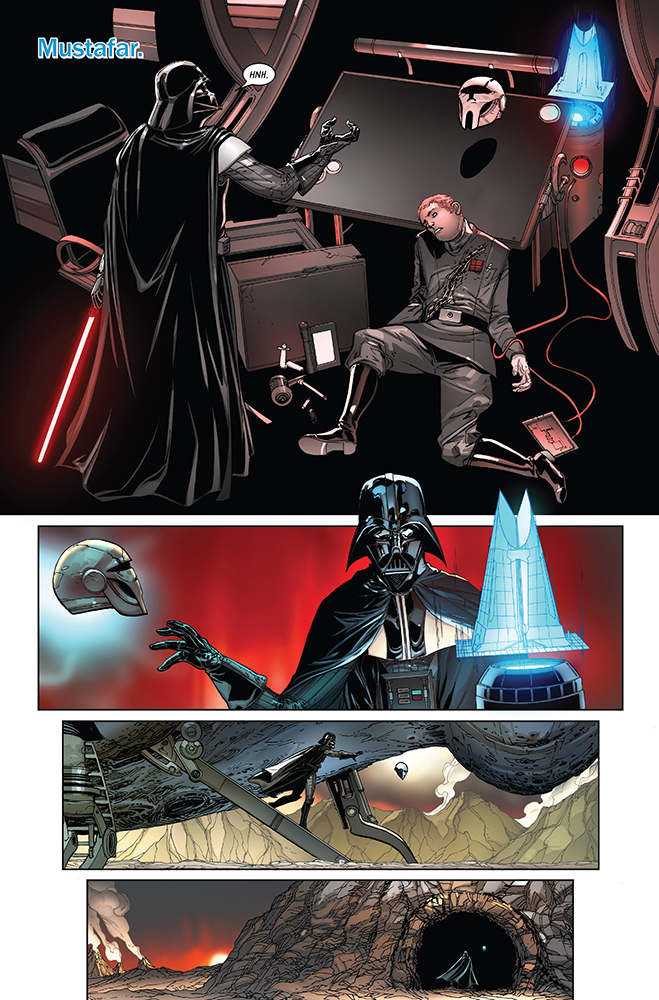 Vorschauseiten zu Darth Vader #22