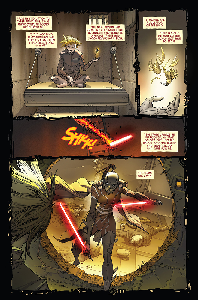 Vorschauseiten zu Darth Vader #22