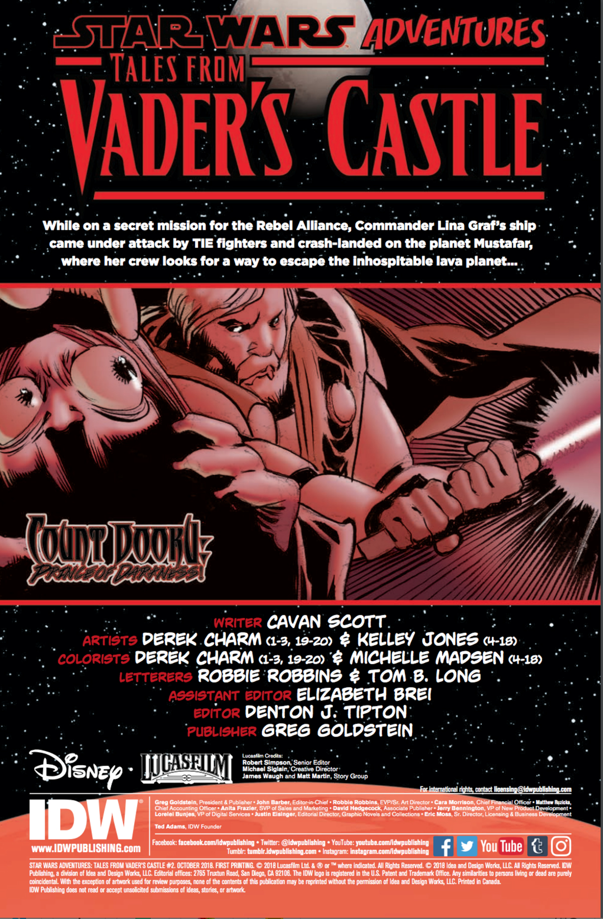 Vorschauseiten zu Tales from Vader’s Castle #2