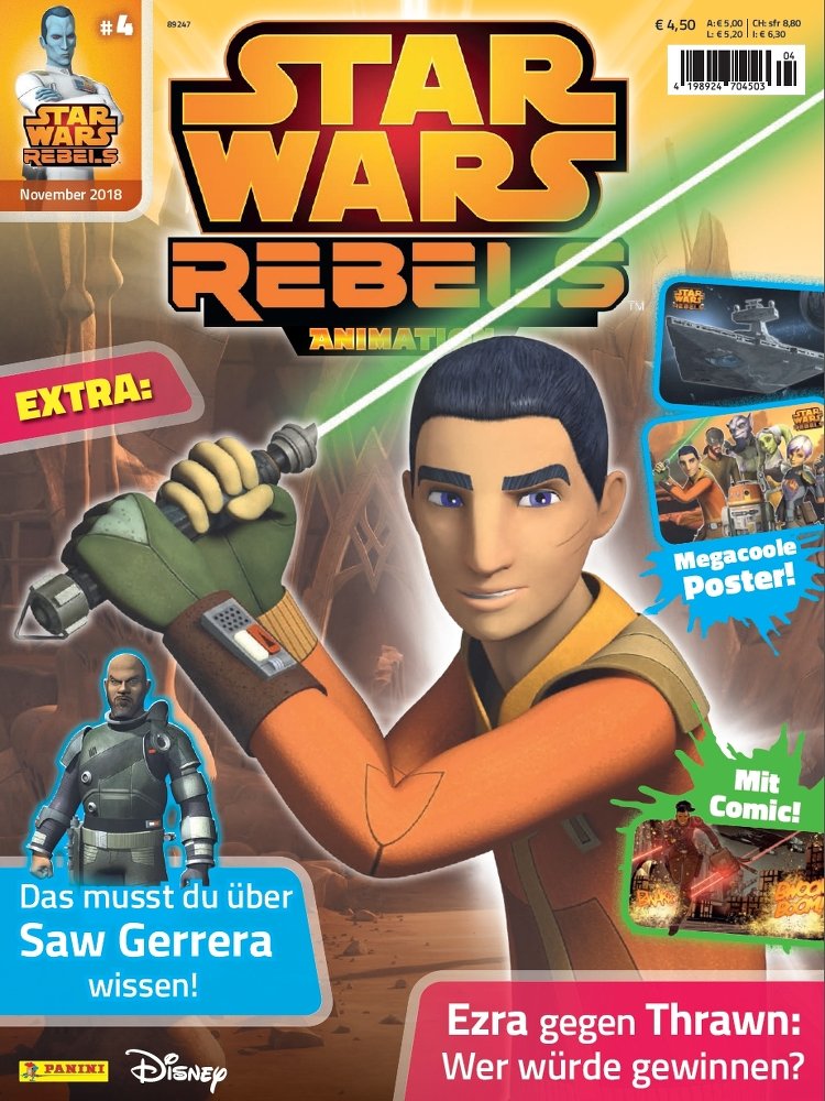 Star Wars Animation #4 - Cover