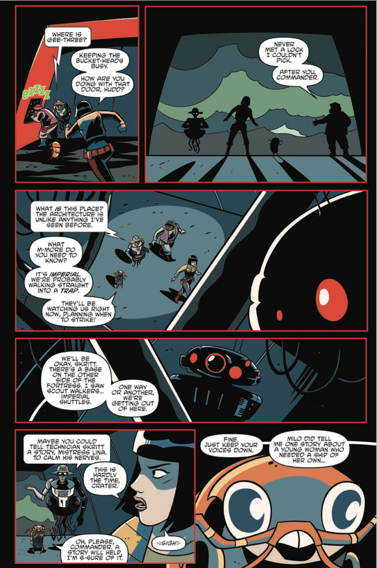 Vorschauseiten zu Tales from Vader’s Castle #3
