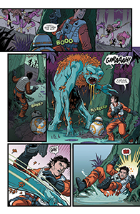 Vorschauseiten zu Star Wars Adventures #15