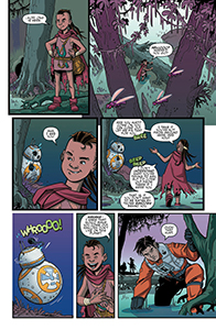 Vorschauseiten zu Star Wars Adventures #15