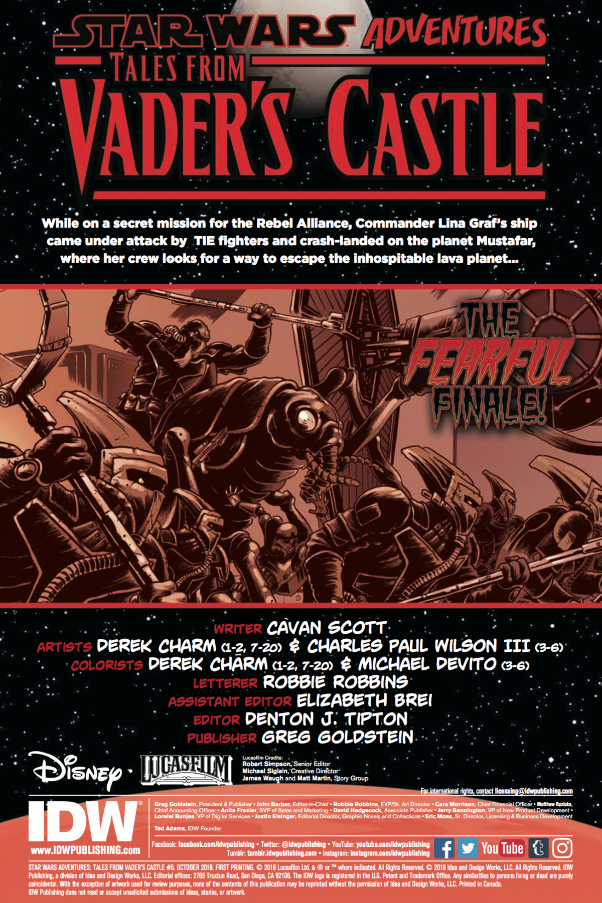Vorschauseiten zu Tales from Vader’s Castle #5
