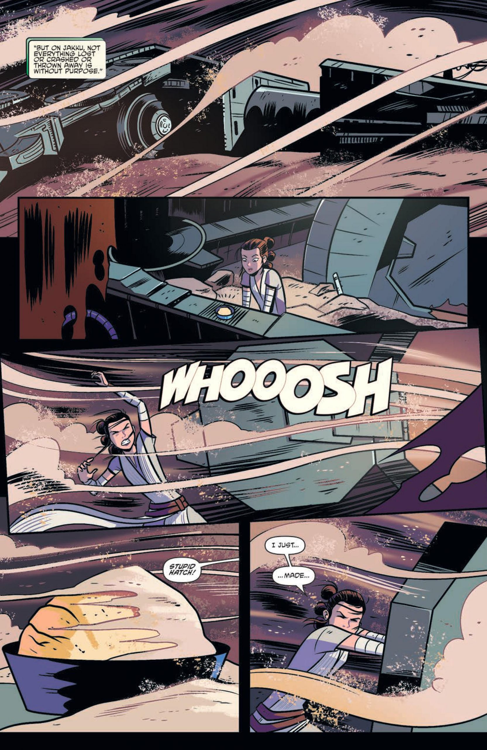 Vorschauseiten zu Star Wars Adventures: Destroyer Down #1
