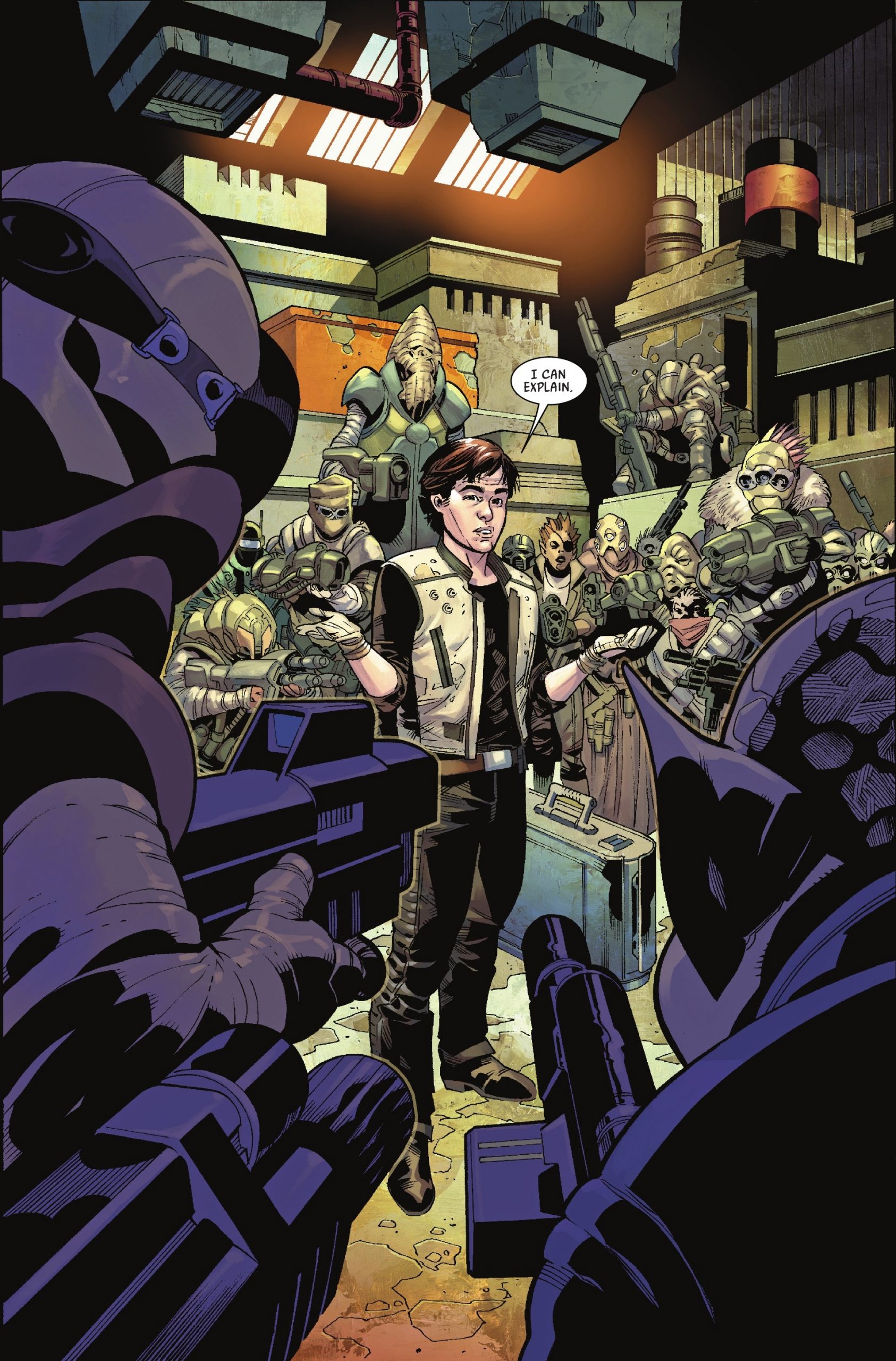 Vorschauseiten zu Han Solo: Imperial Cadet #1