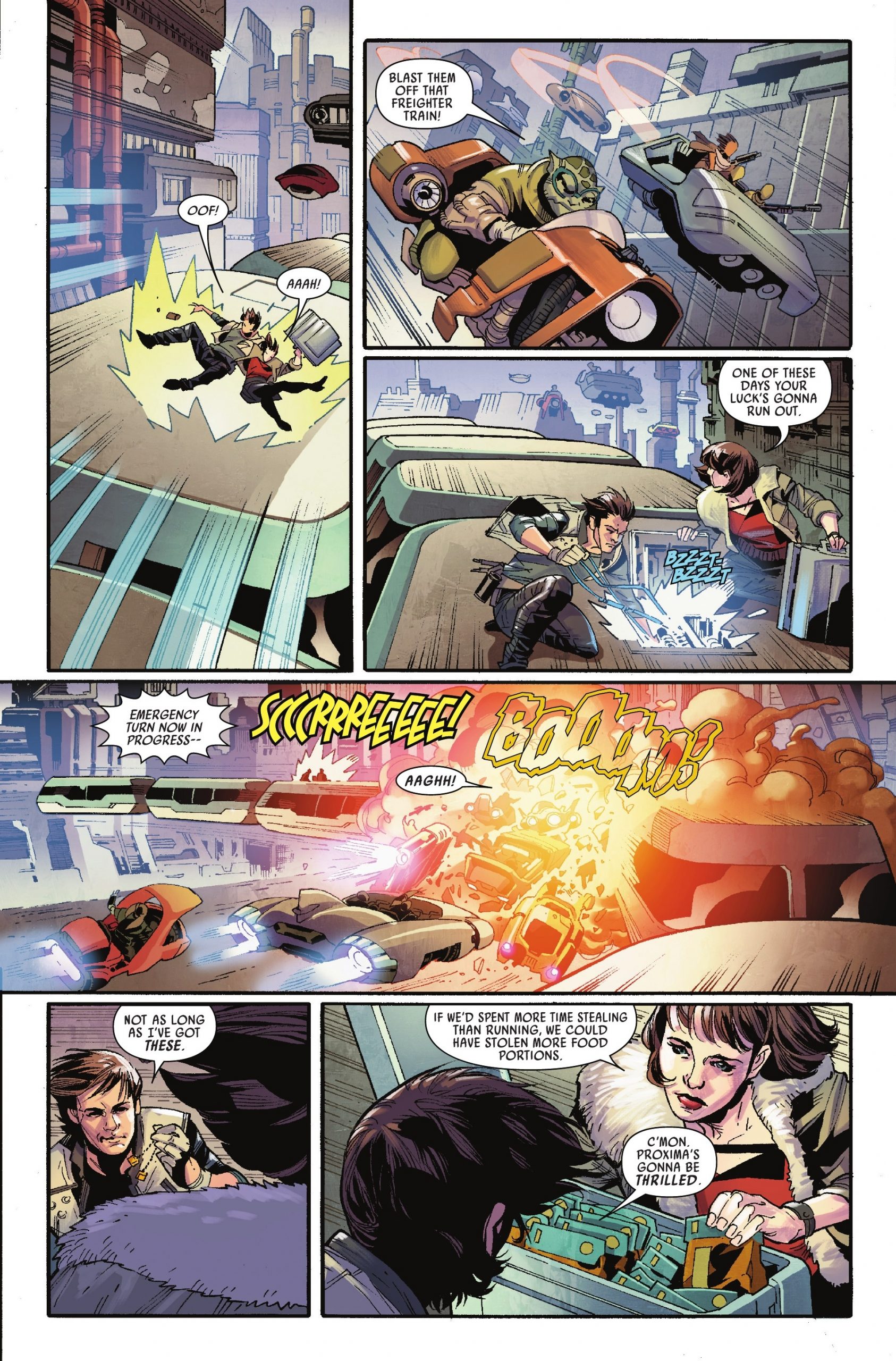 Vorschauseiten zu Han Solo: Imperial Cadet #1