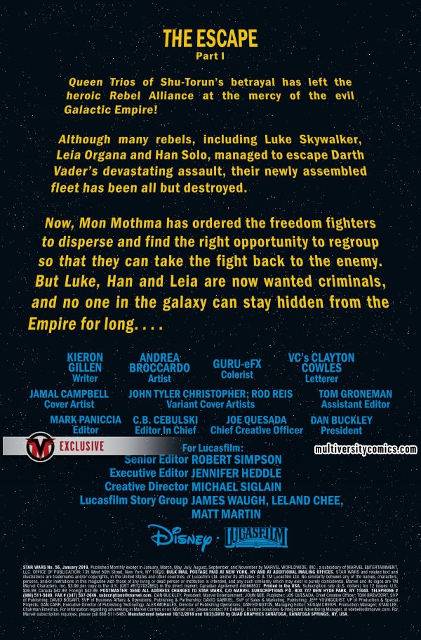 Vorschauseiten zu Star Wars #56