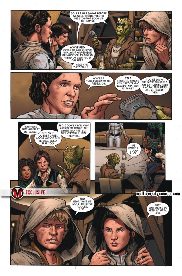 Vorschauseiten zu Star Wars #56