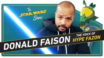 Donald Faison in der Star Wars Show